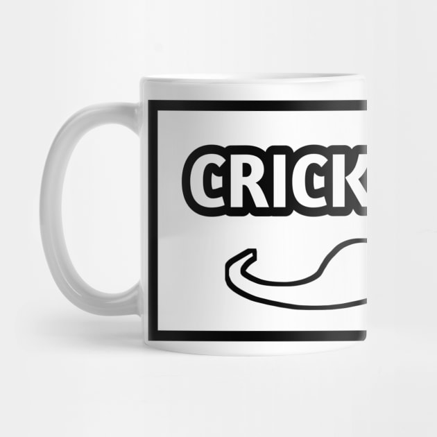 Cricket Dad, Gift for Cricket Players With Mustache by BlackMeme94